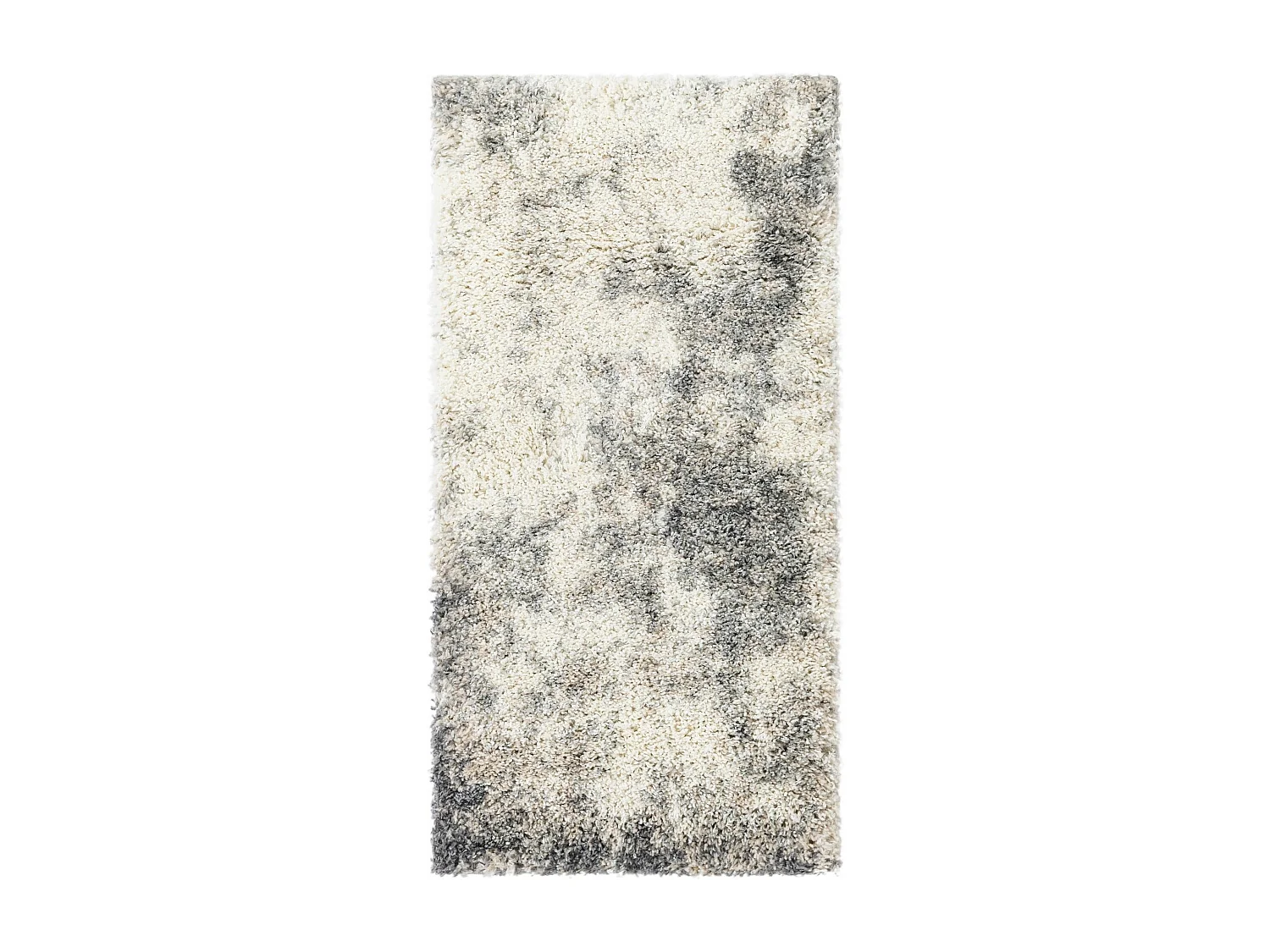 Tapis shaggy 62x120 beige -  gris Lachen Haze
