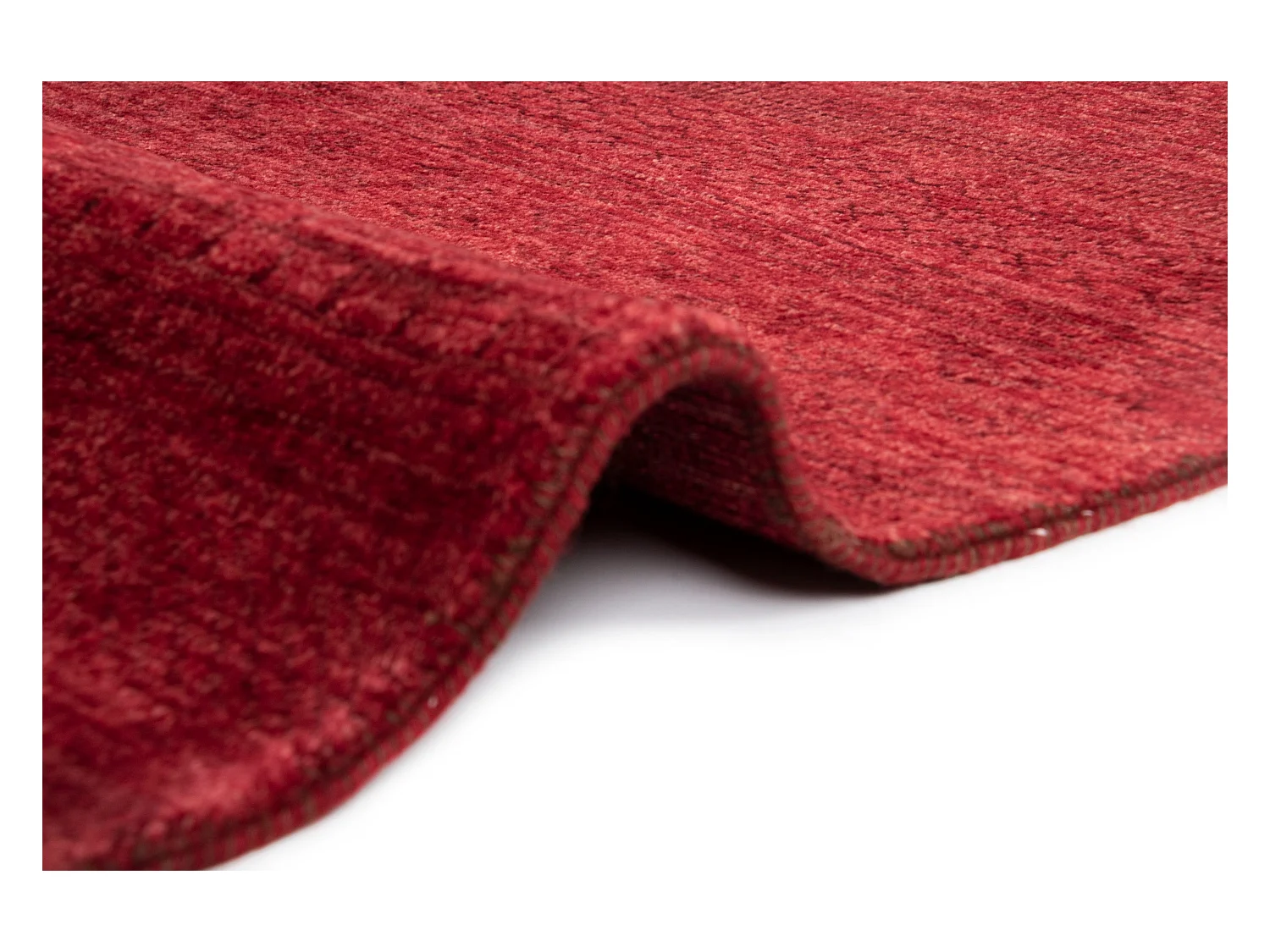 Tapis de laine 155x196 rouge Juma