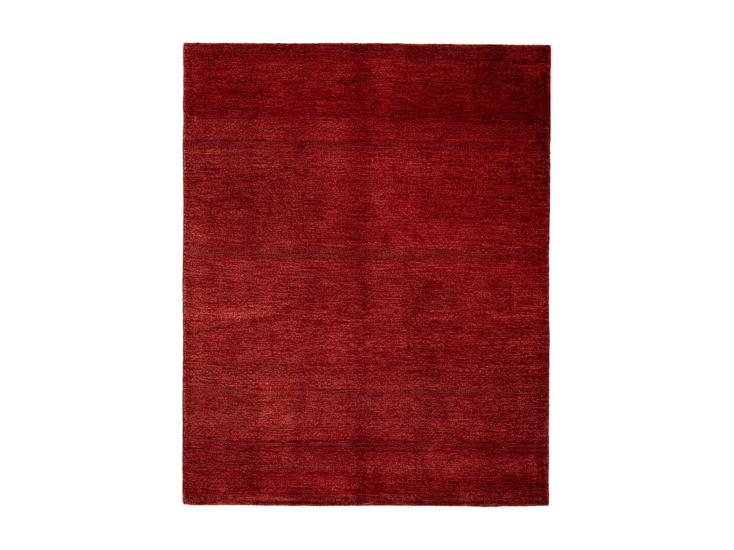 Tapis de laine 155x196 rouge Juma
