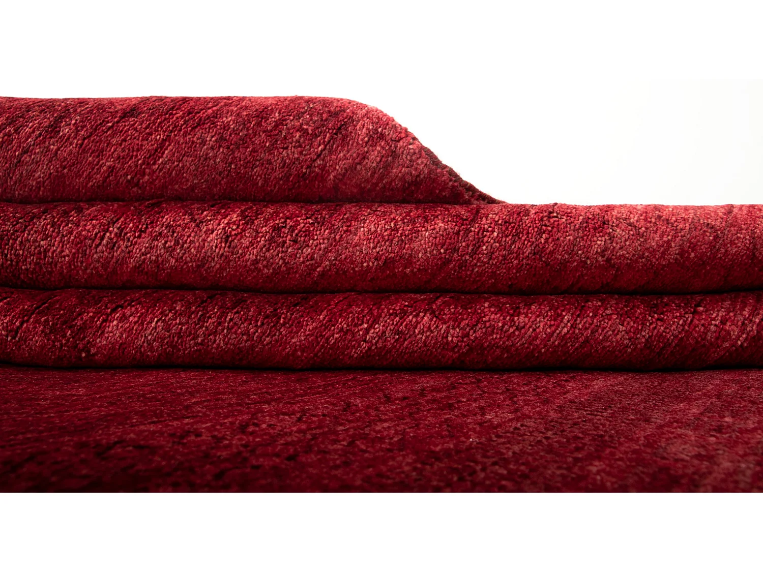 Tapis de laine 155x196 rouge Juma