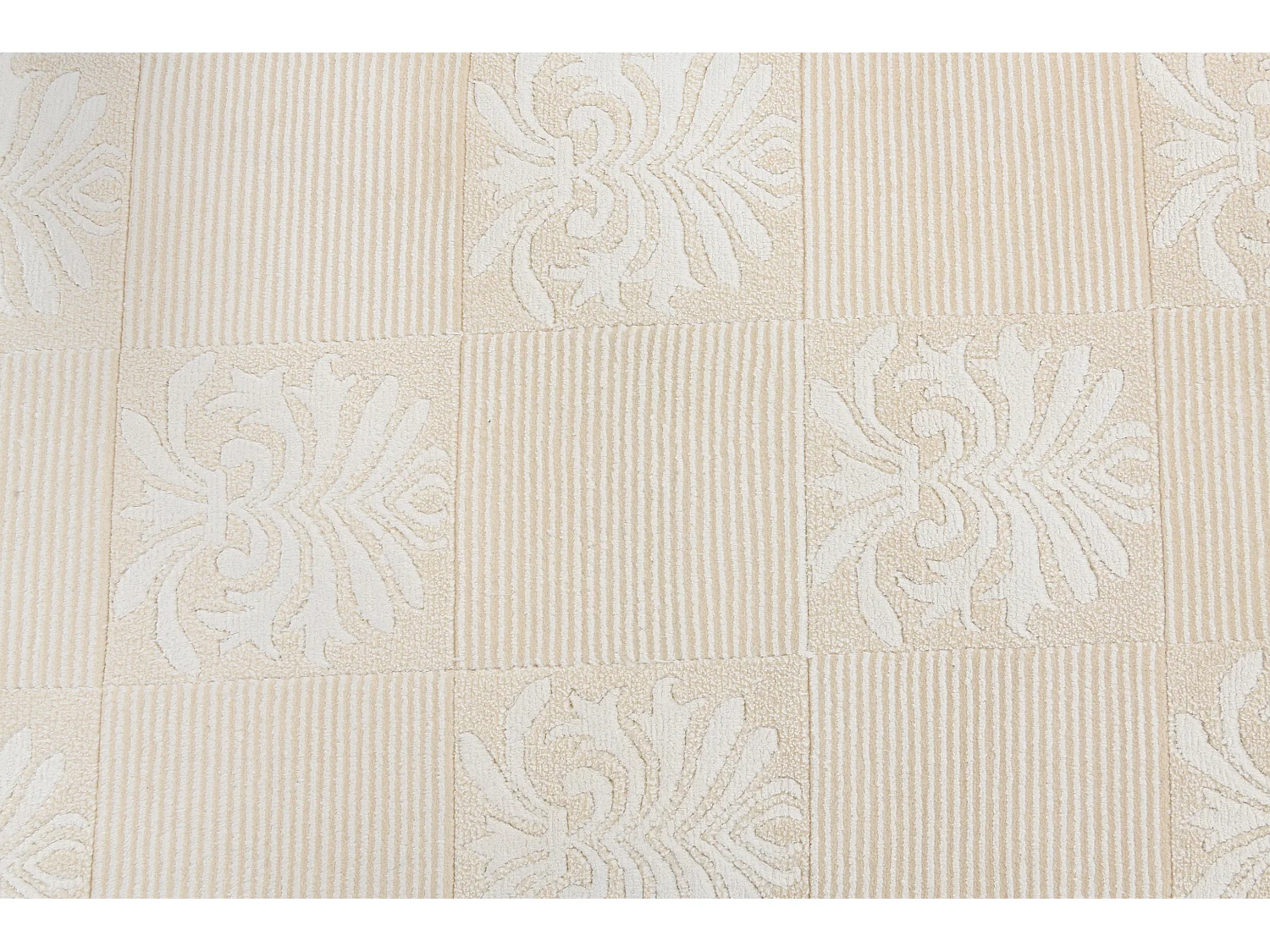Tappeto per corridoio in lana 79x406 beige Darya