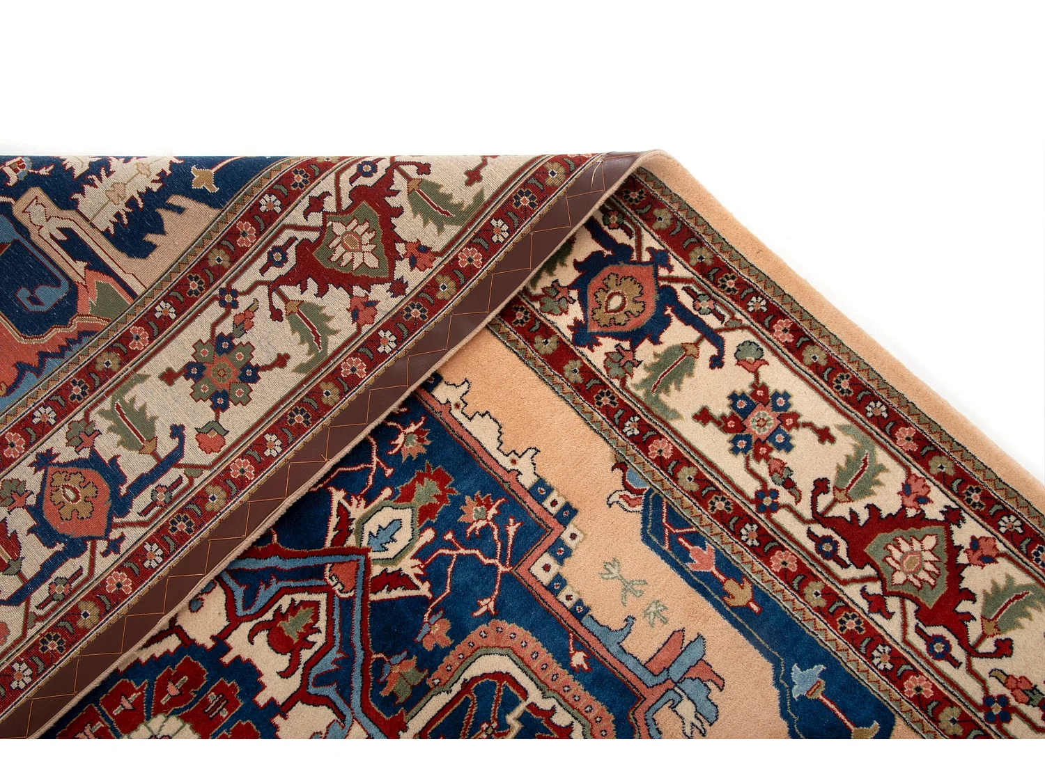 Tappeto in lana 200x295 Blu Tabriz