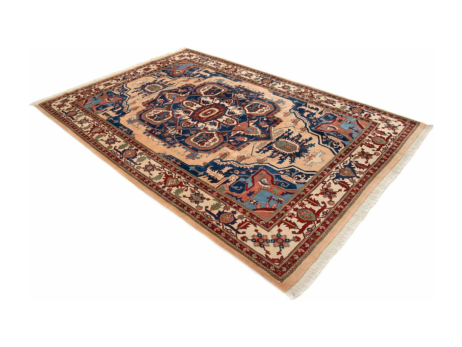 Woltapijt 295x200 Blauw Tabriz