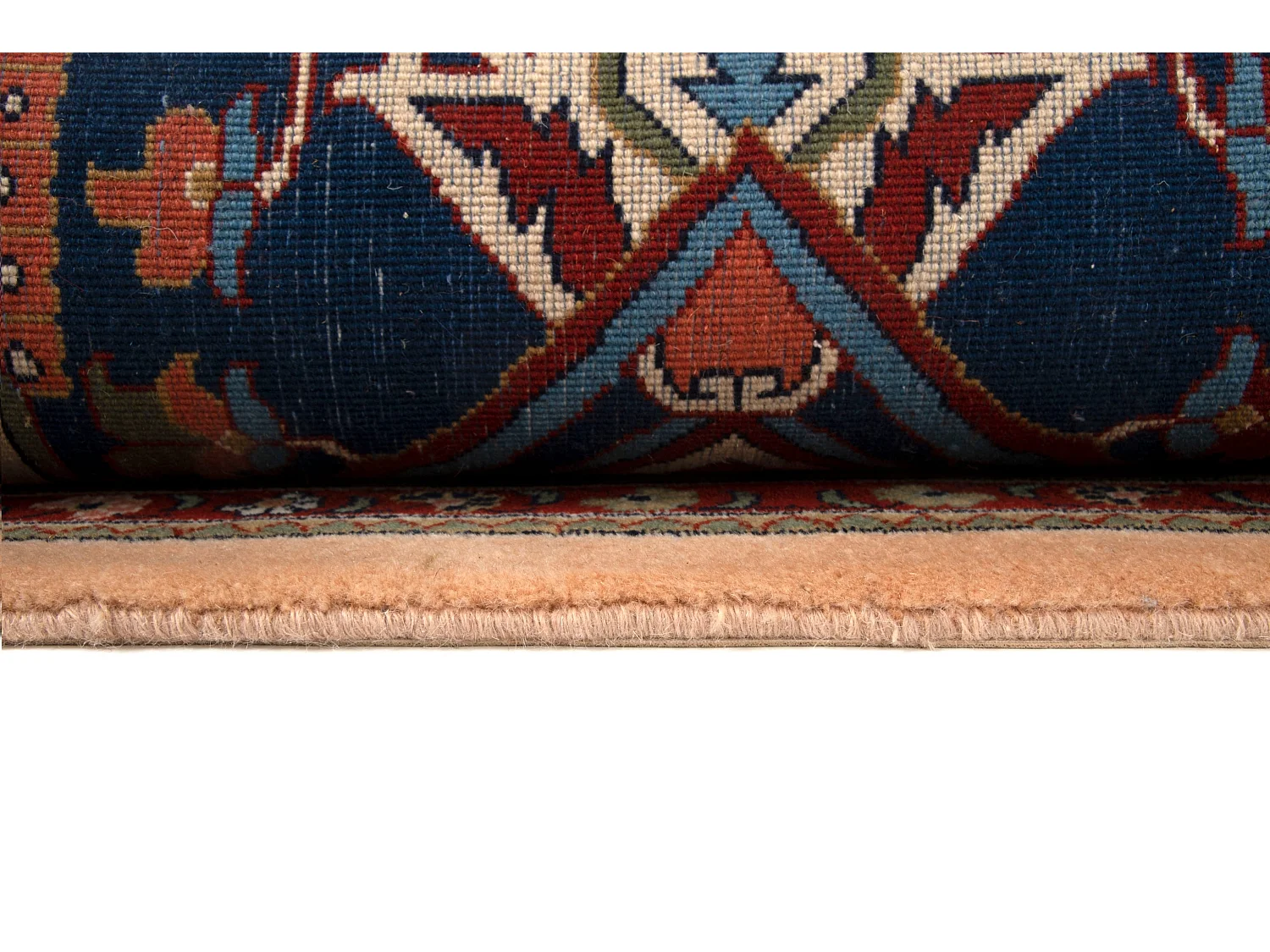 Woltapijt 295x200 Blauw Tabriz