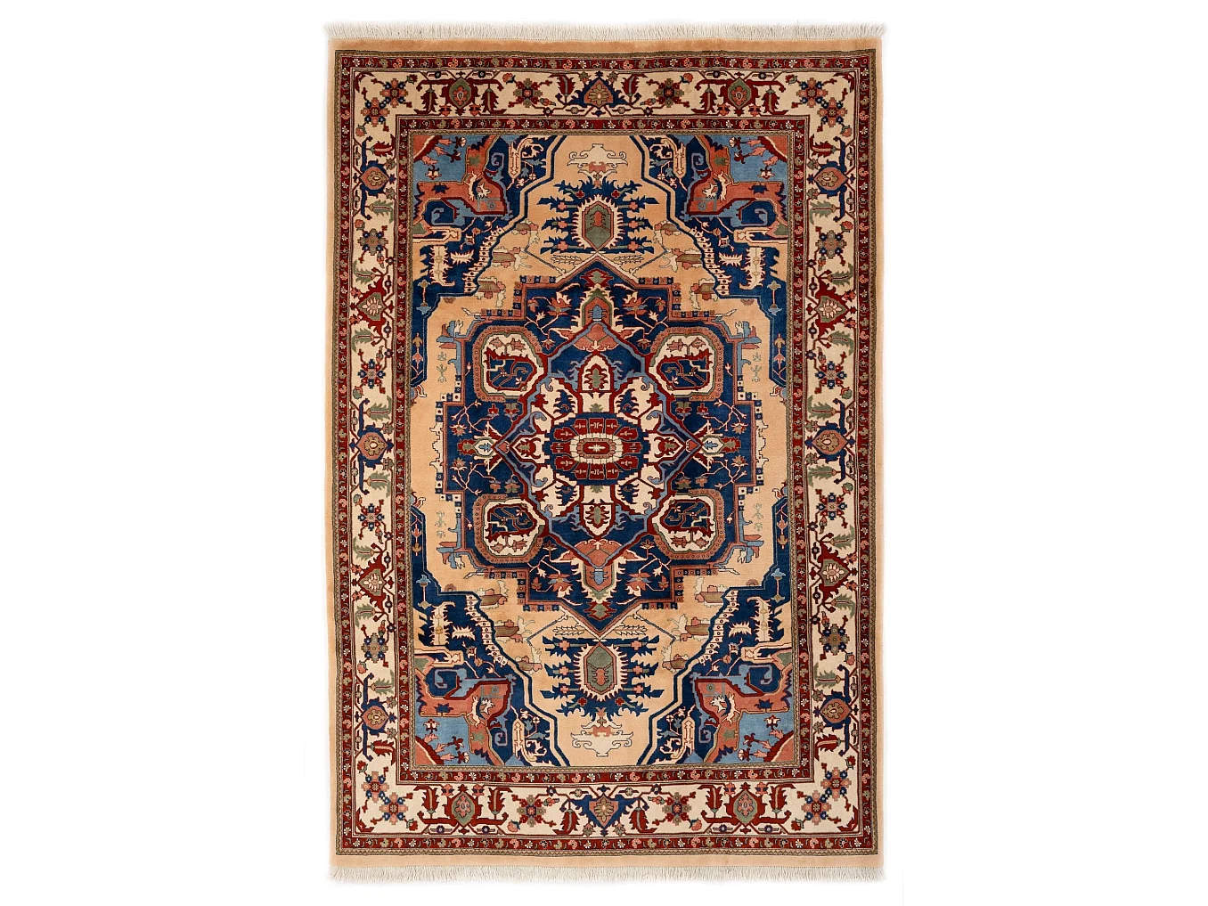 Woltapijt 295x200 Blauw Tabriz
