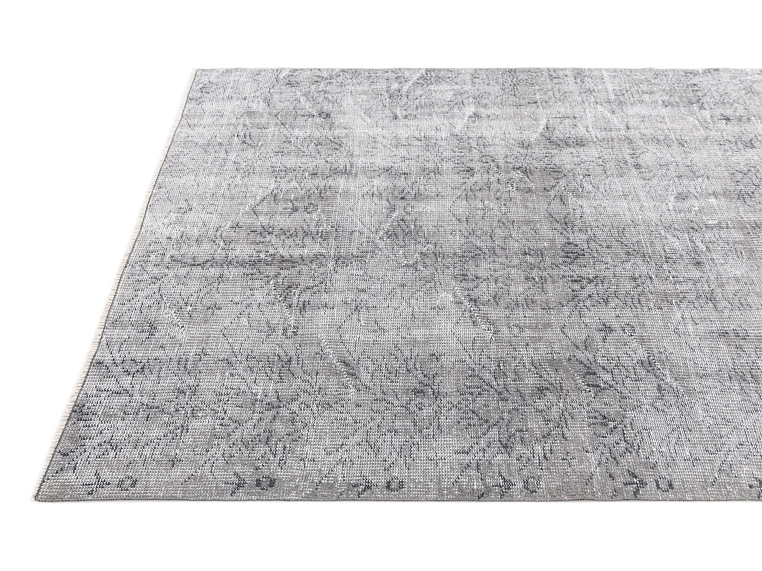 Wollteppich 145x287 Grau Ultra Vintage