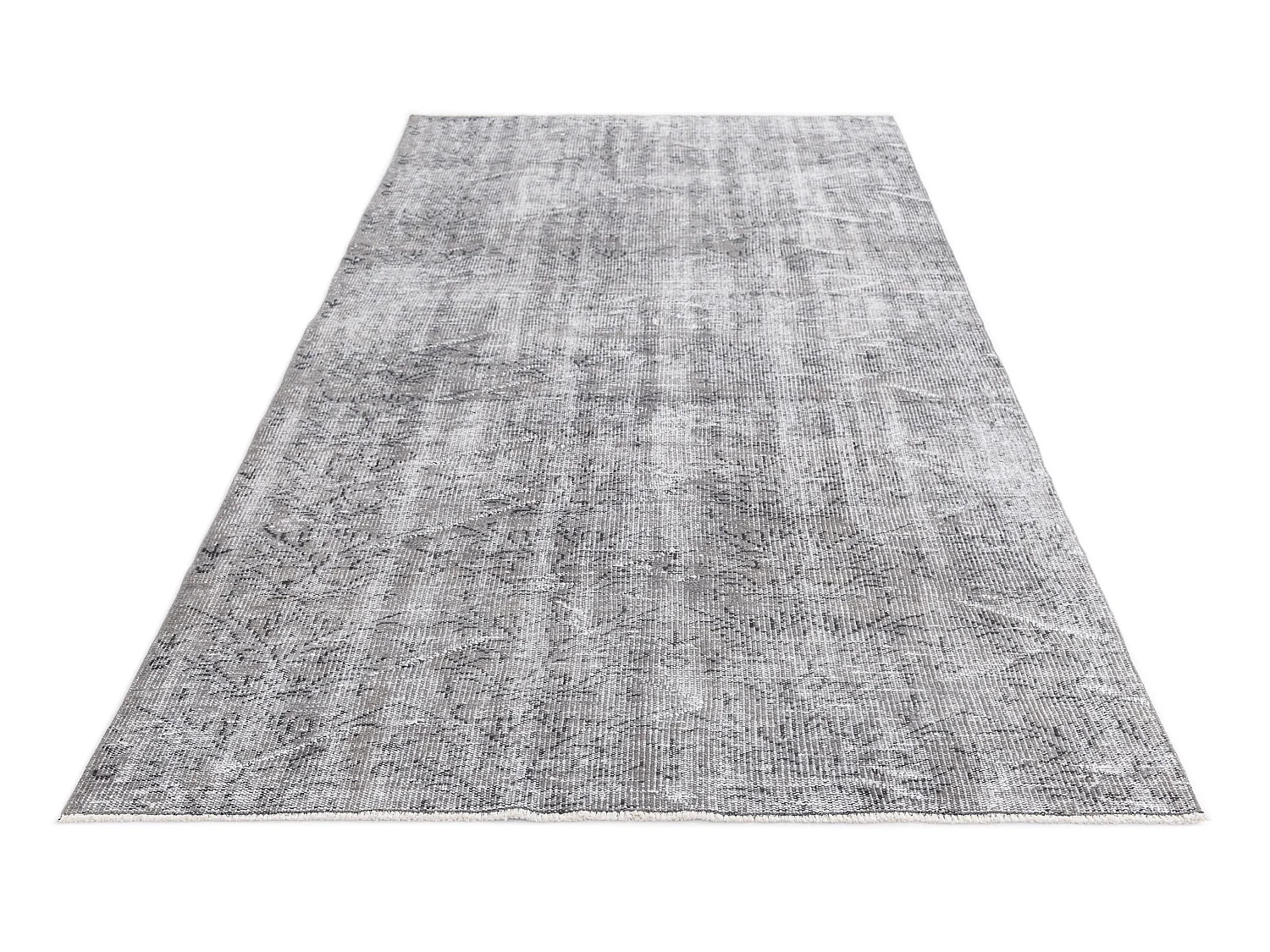 Tapis de laine 145x287 gris Ultra Vintage