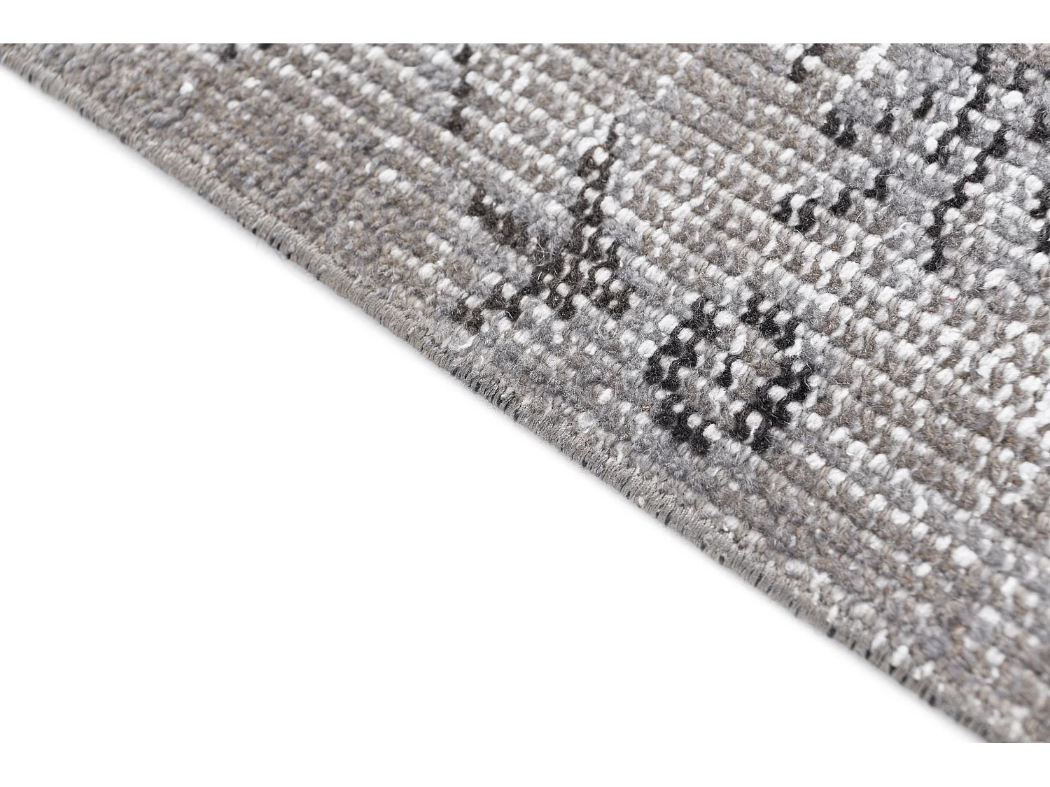 Tapis de laine 145x287 gris Ultra Vintage