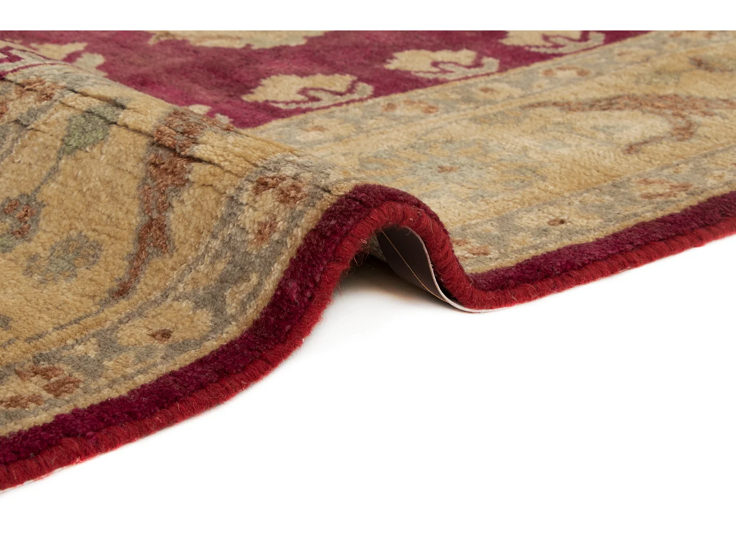 Tapis de laine 160x227 rouge Ziegler
