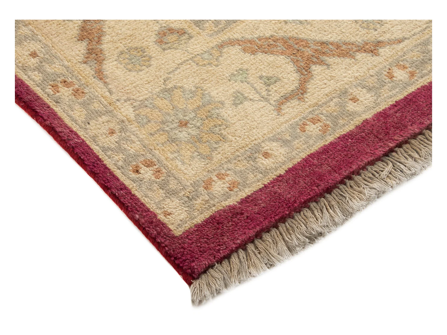 Tapis de laine 160x227 rouge Ziegler