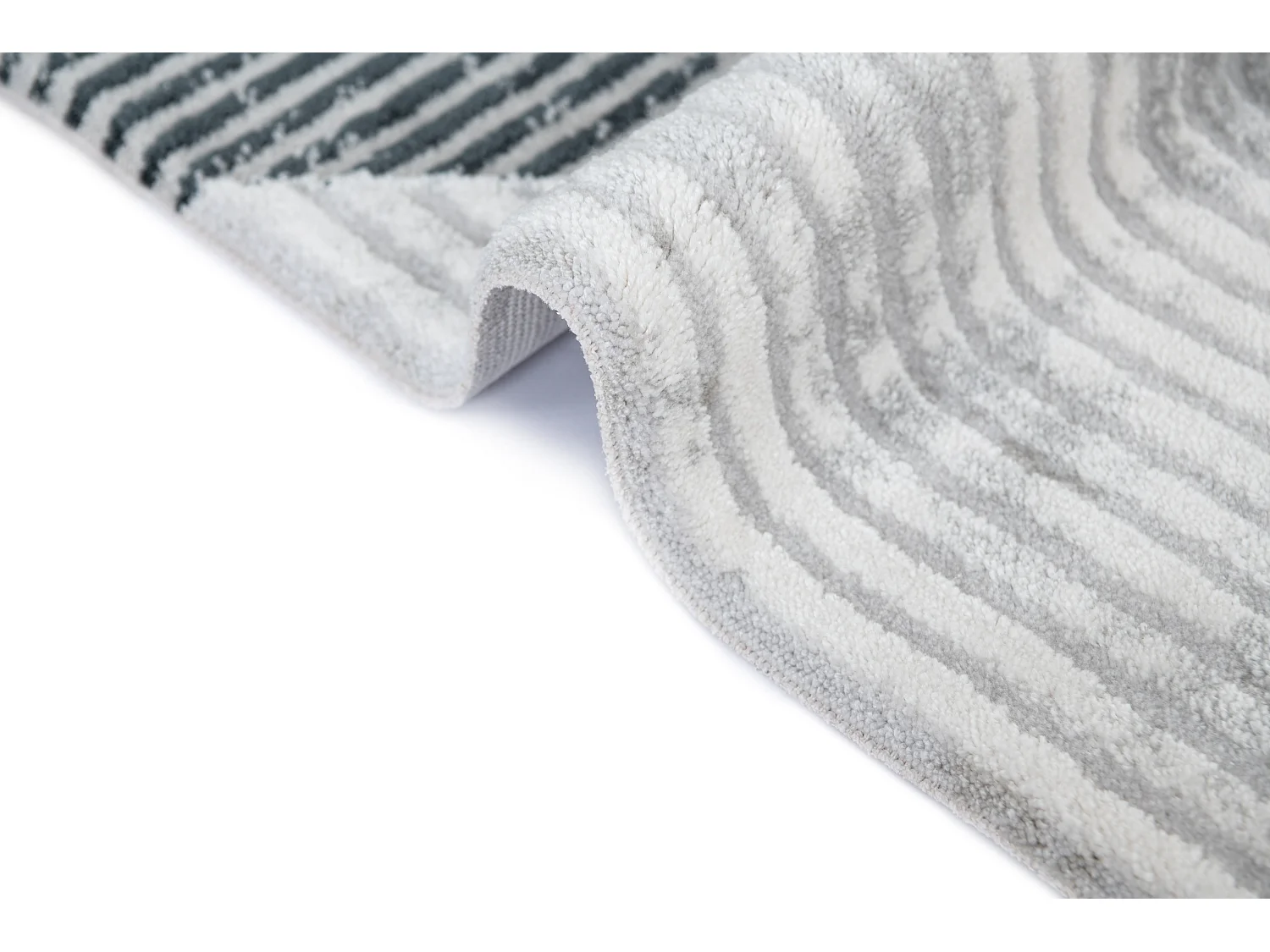 Tapis 125x185 gris clair Davos Grecian