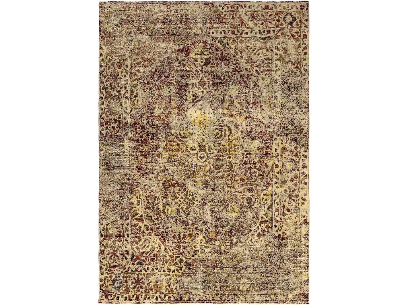 Tappeto in lana 196x285 marrone Vintage Royal