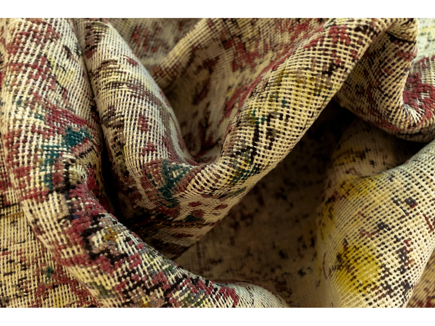 Tapis de laine 196x285 brun Vintage Royal