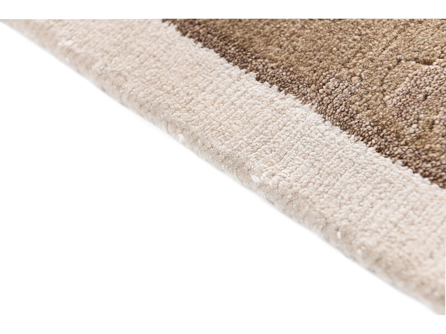 Tapis de laine 124x188 brun Darya