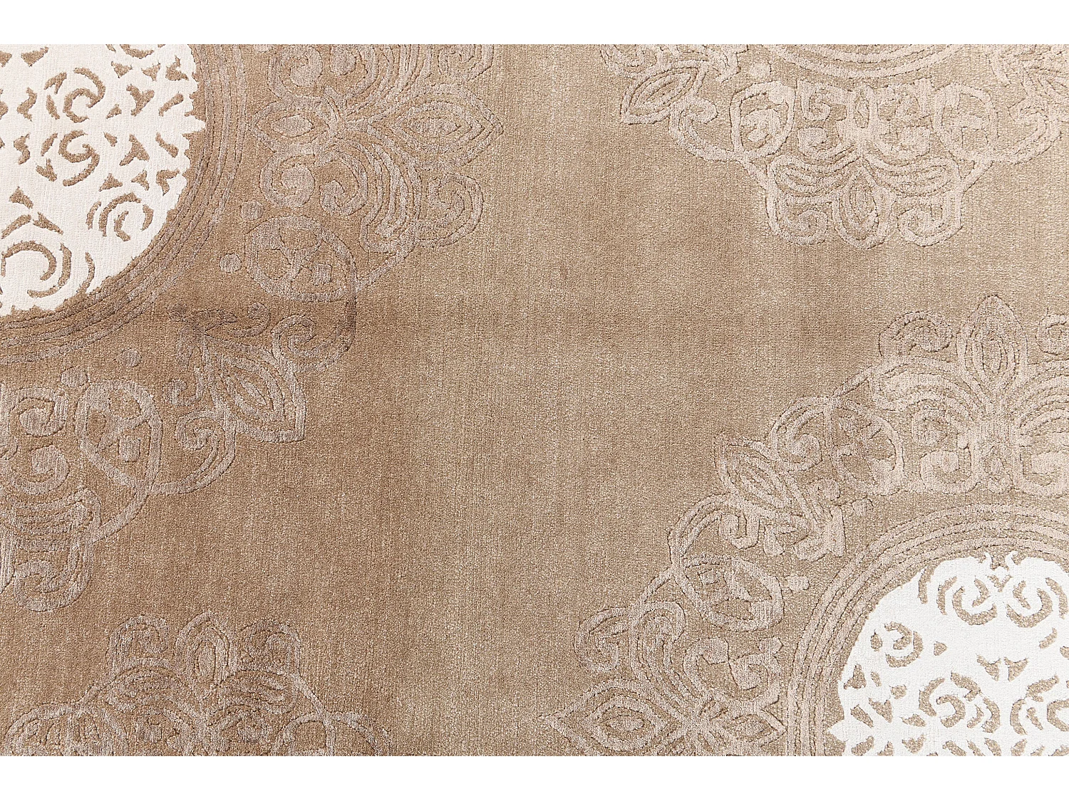 Tapis de laine 124x188 brun Darya