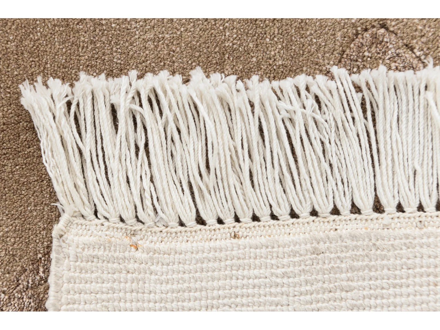 Tapis de laine 124x188 brun Darya