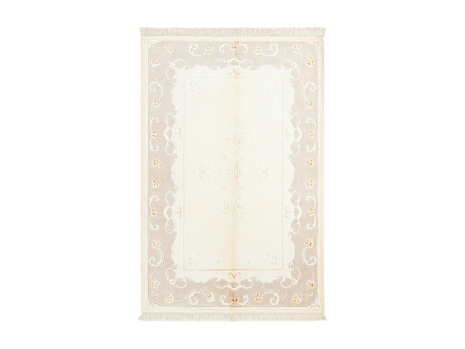 Wollteppich 122x183 Beige Darya