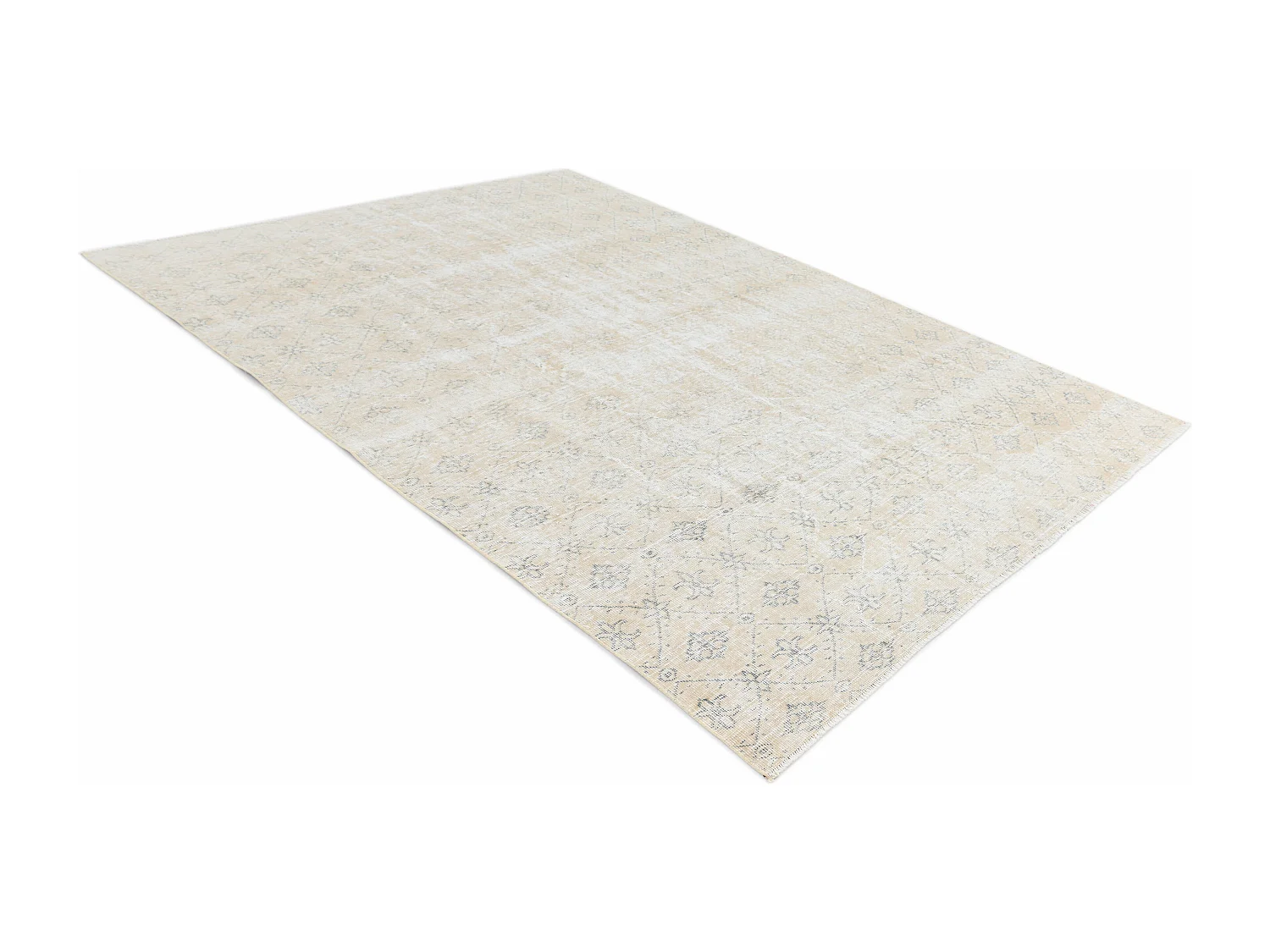 Tapis de laine 173x249 beige Ultra Vintage
