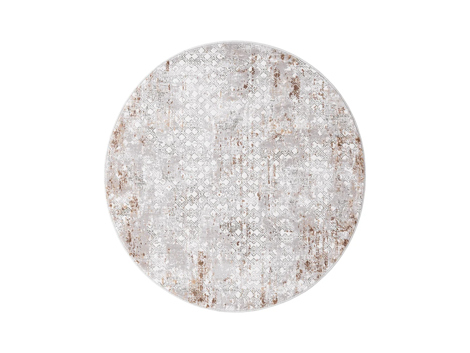 Teppich 125x125 Beige Davos Magic