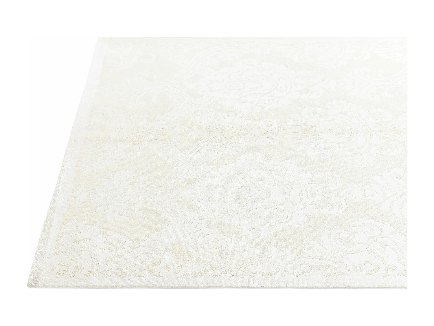 Tapis de laine 124x183 beige Darya