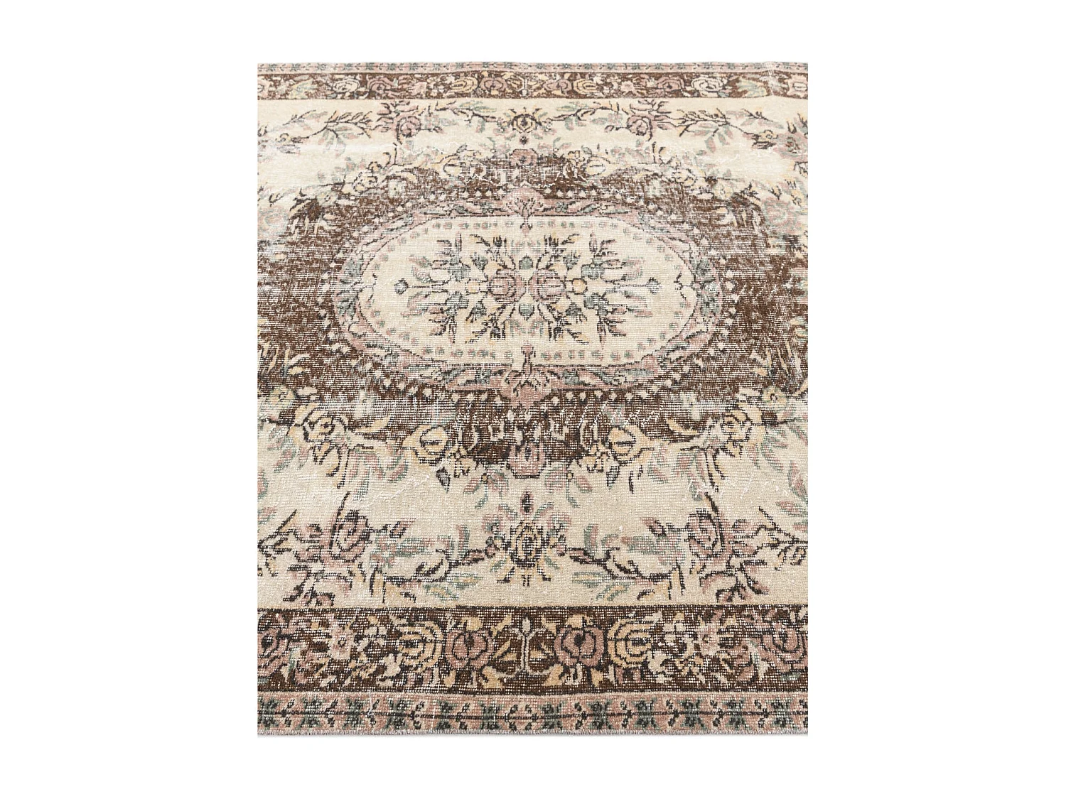 Wollteppich 170x264 Beige Ultra Vintage