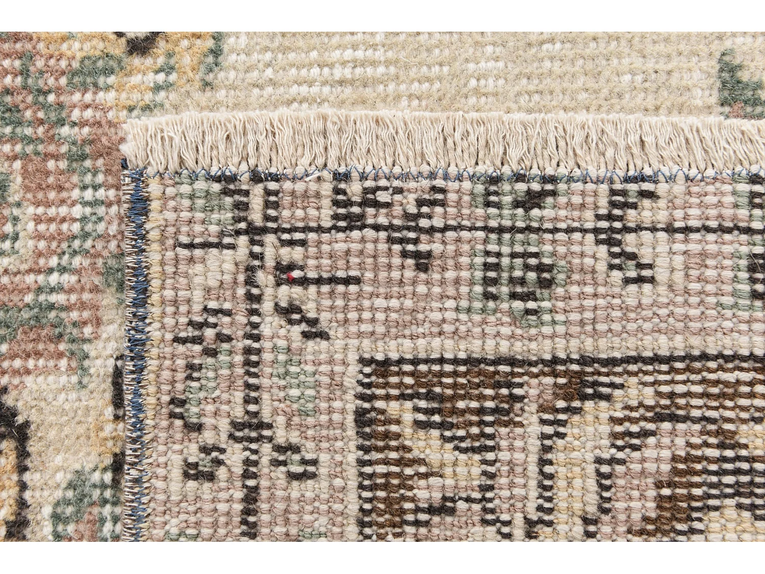 Wollteppich 170x264 Beige Ultra Vintage