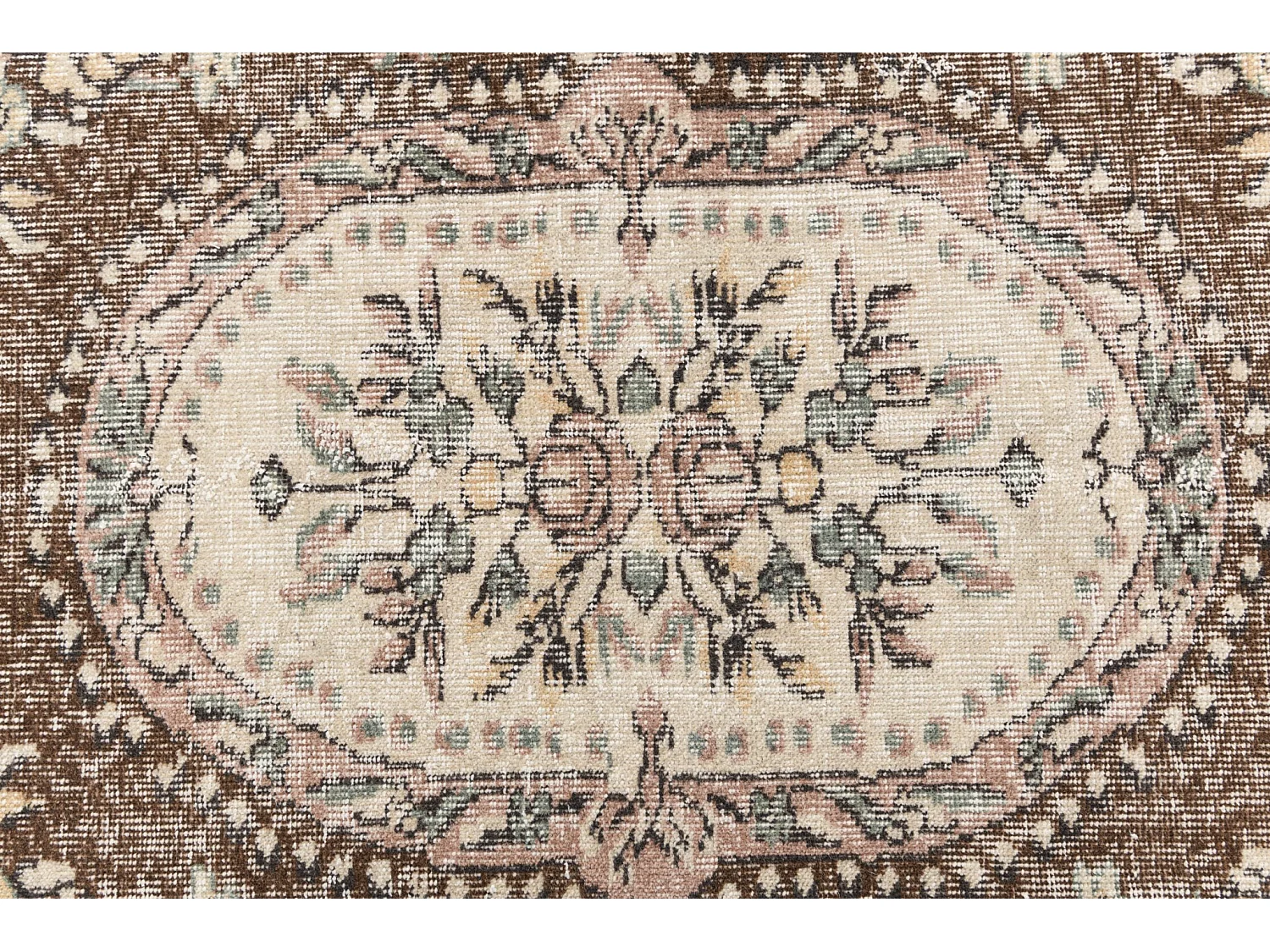 Tapis de laine 170x264 beige Ultra Vintage