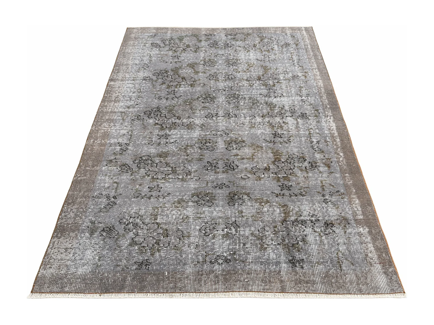 Tappeto in lana 107x201 grigio Ultra Vintage