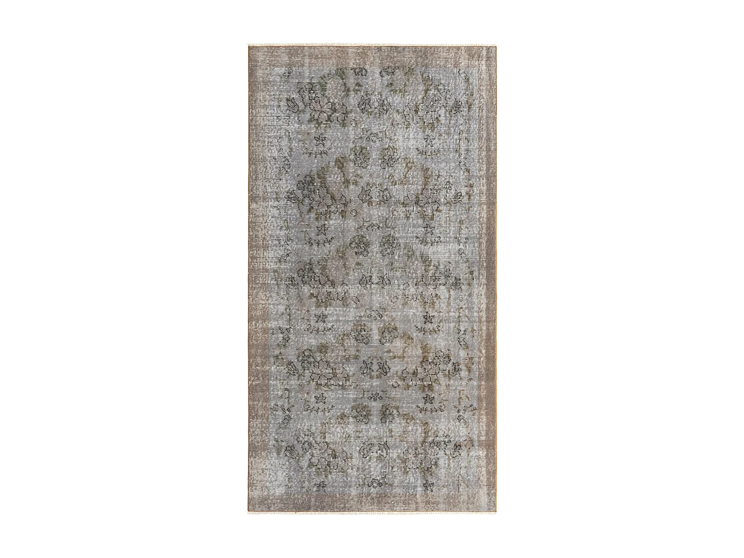 Tappeto in lana 107x201 grigio Ultra Vintage