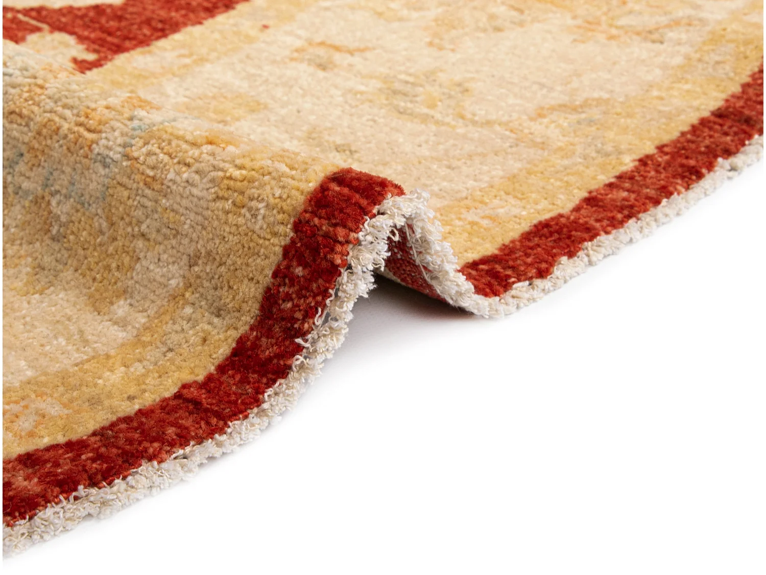 Tapis de laine 200x203 beige Kaizar