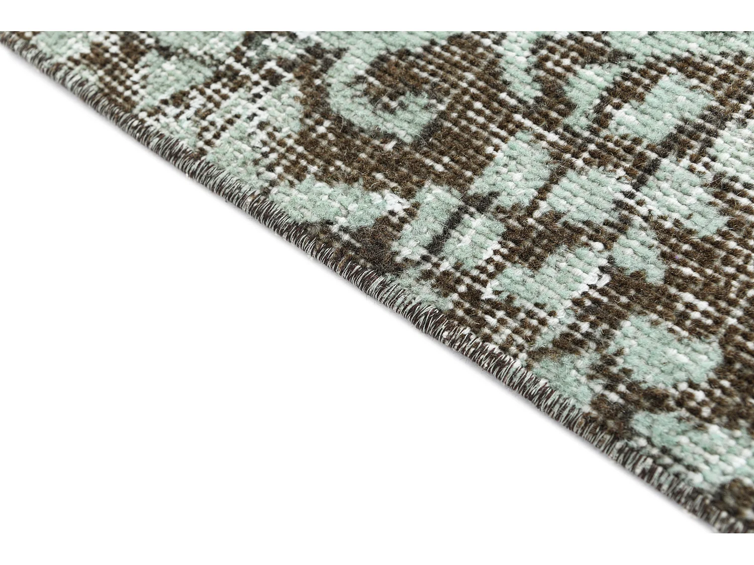 Tapis de laine 178x295 vert Ultra Vintage