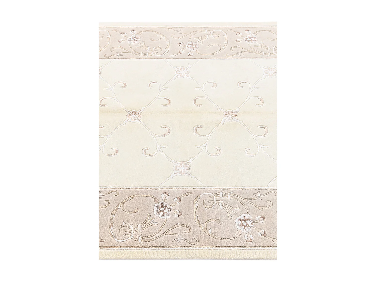 Tapis de laine 124x191 beige Darya