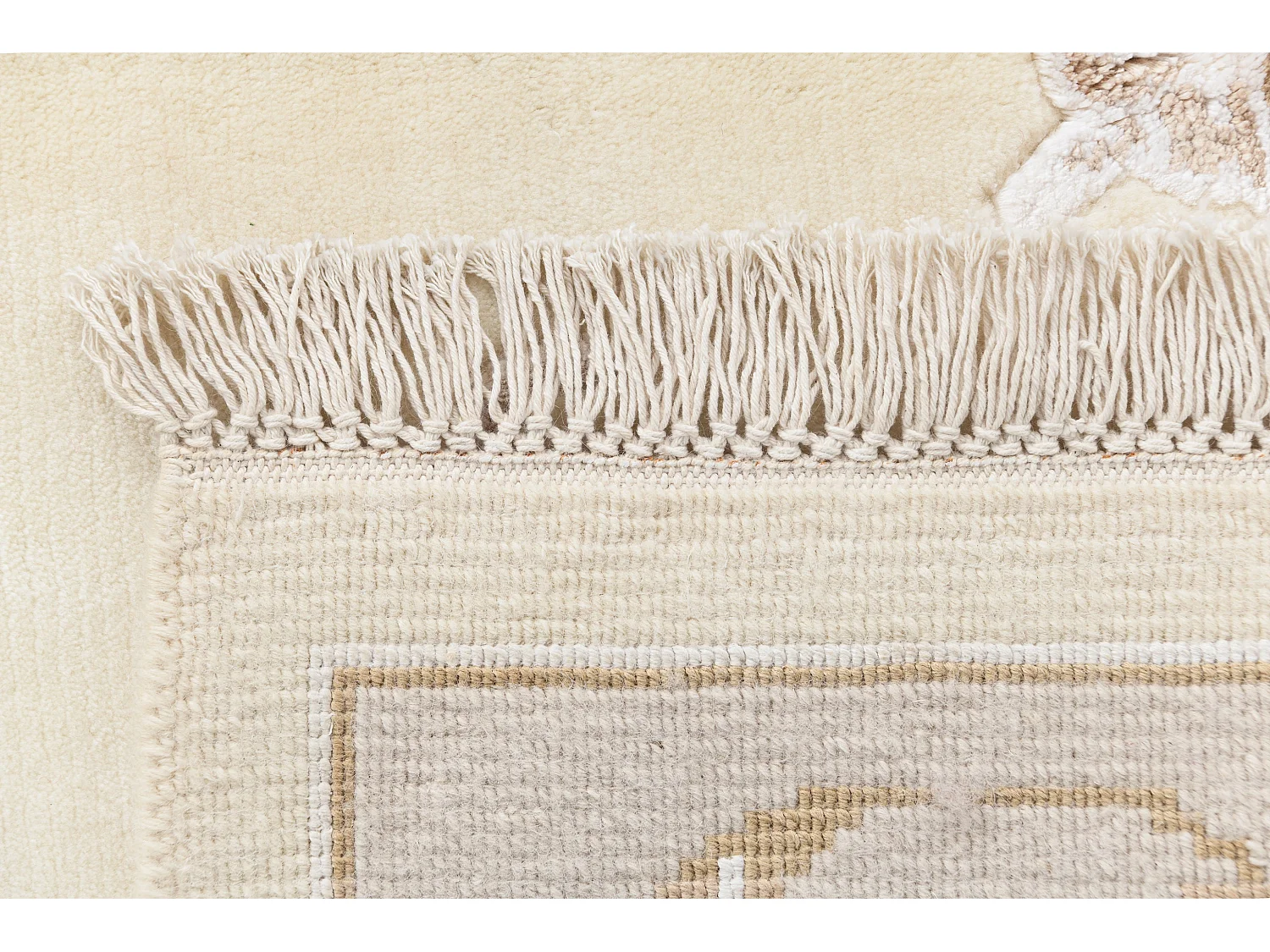 Tapis de laine 124x191 beige Darya