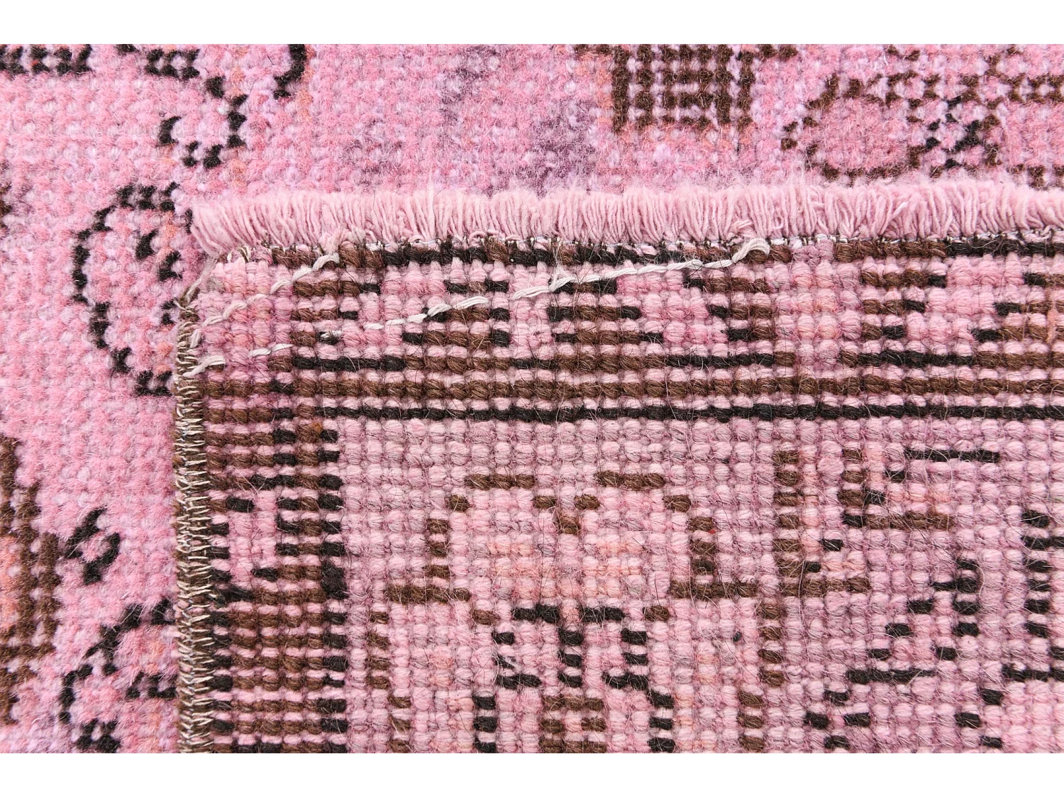 Tappeto in lana 114x213 Viola Ultra Vintage