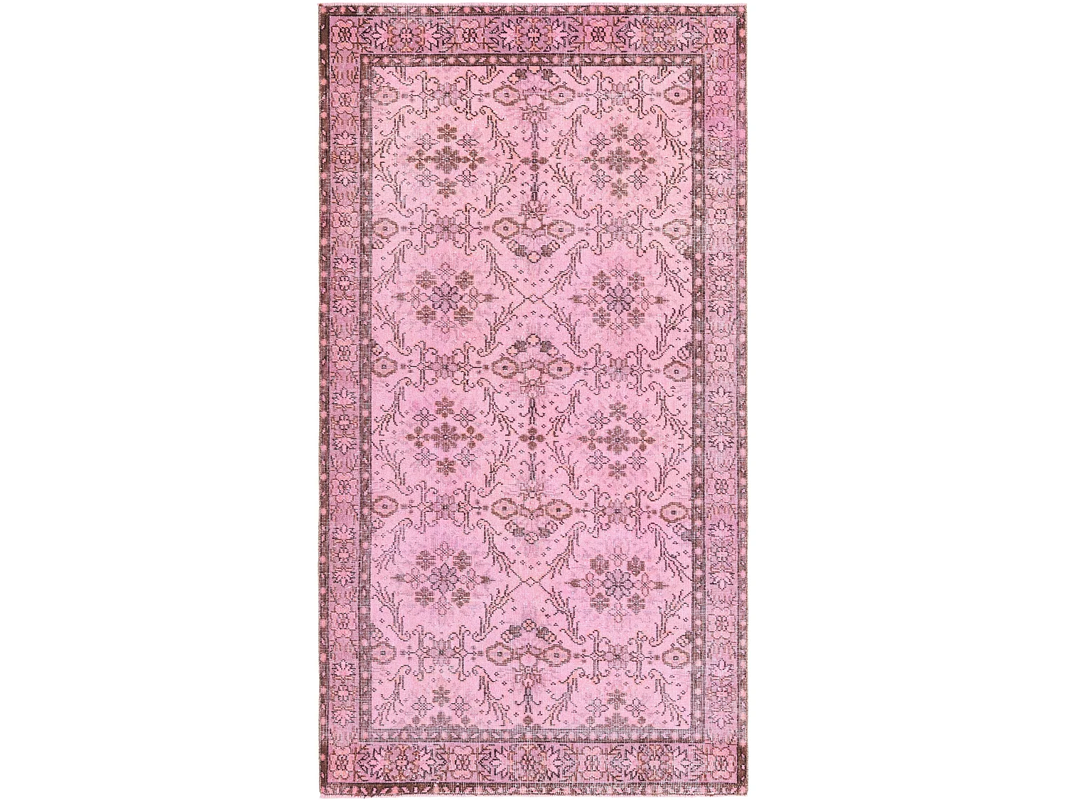 Tappeto in lana 114x213 Viola Ultra Vintage