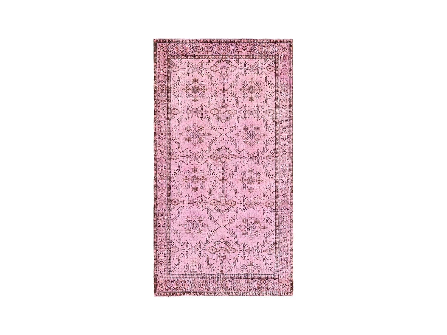 Tapis de laine 114x213 Violet Ultra Vintage