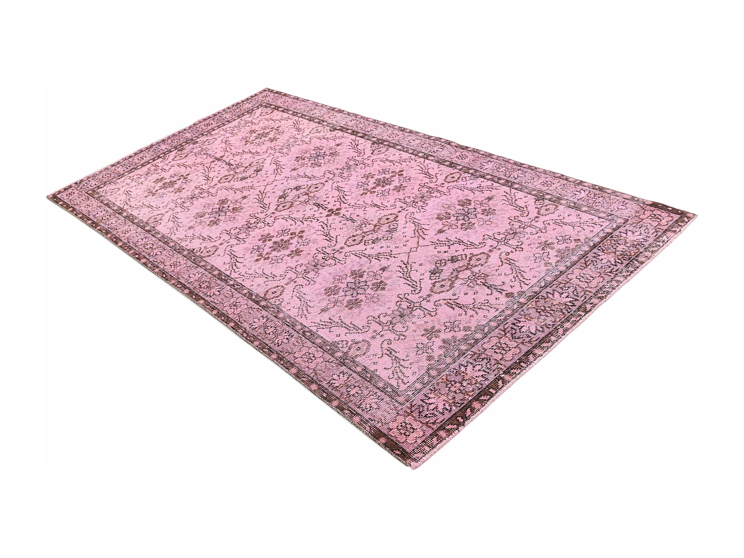Tapis de laine 114x213 Violet Ultra Vintage