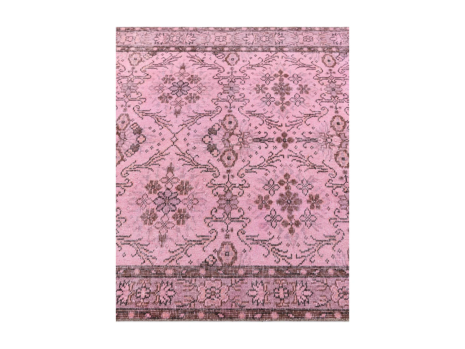Tapis de laine 114x213 Violet Ultra Vintage