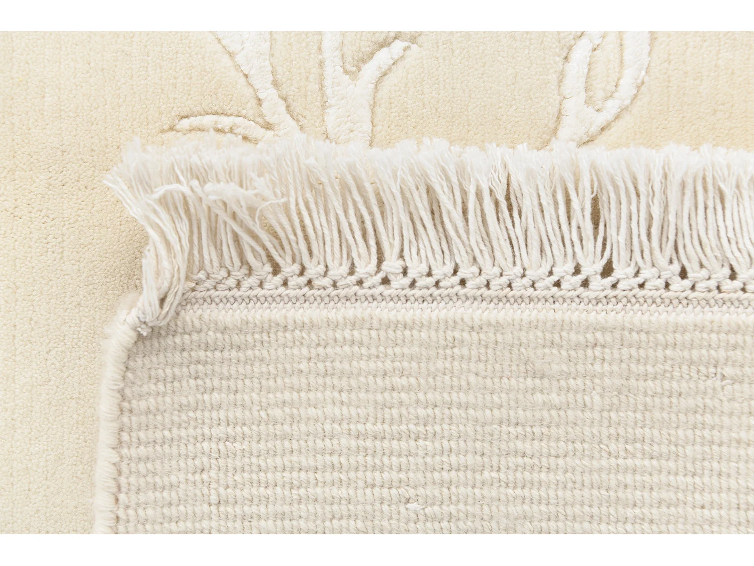 Wollteppich 119x183 Beige Darya