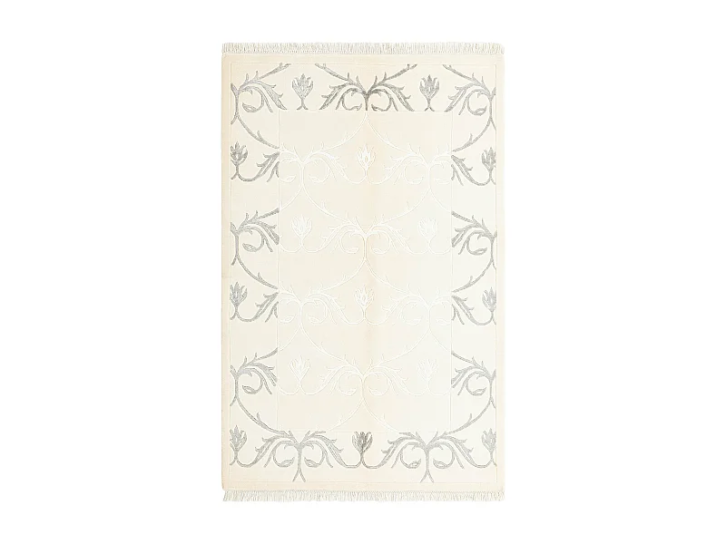 Tapis de laine 119x183 beige Darya