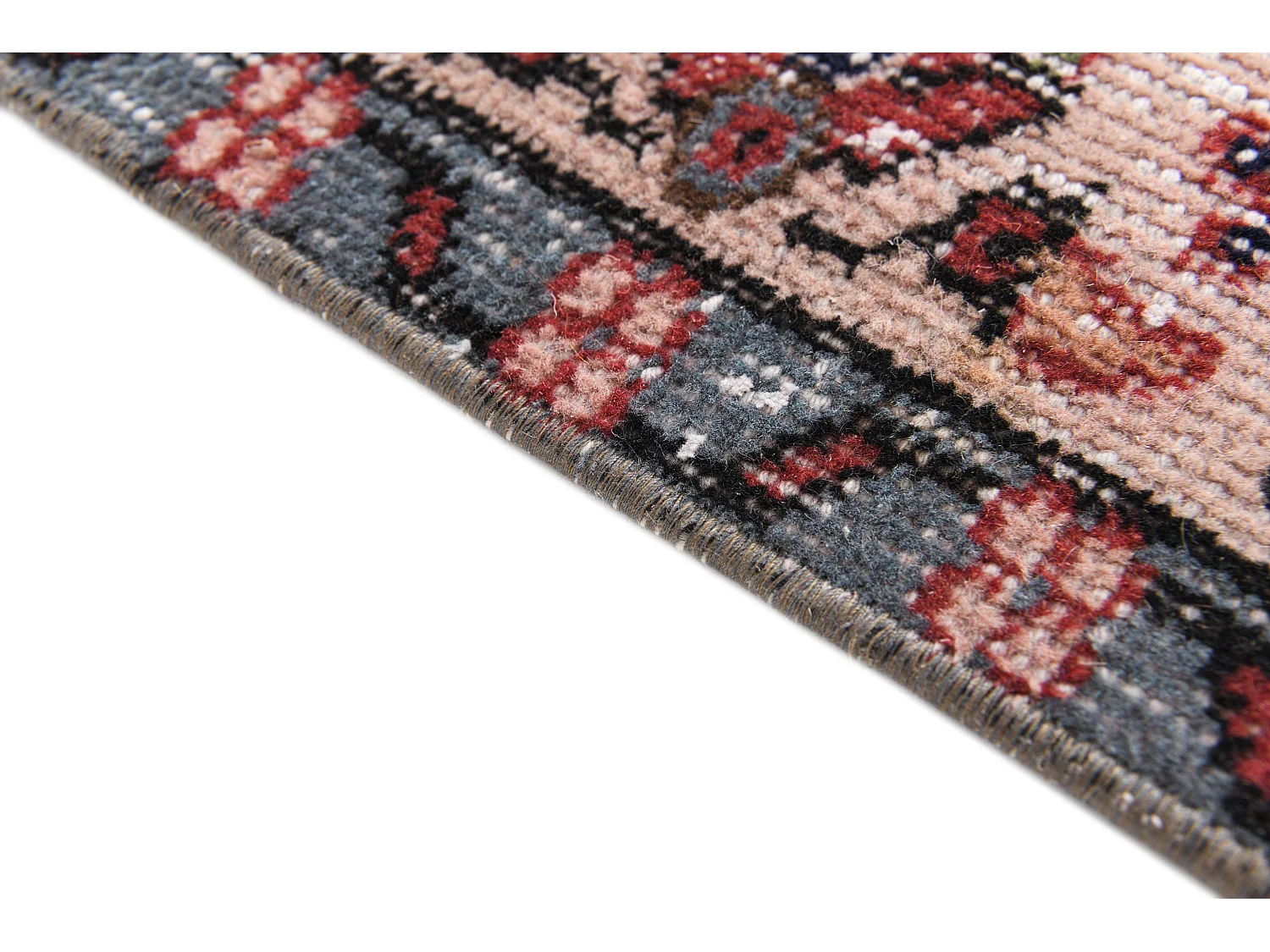 Tapis de laine 165x287 rouge Ultra Vintage