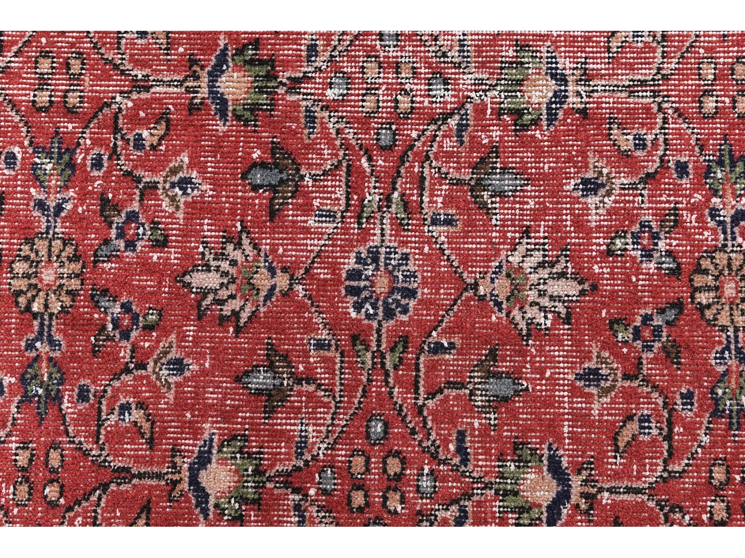 Tapis de laine 165x287 rouge Ultra Vintage