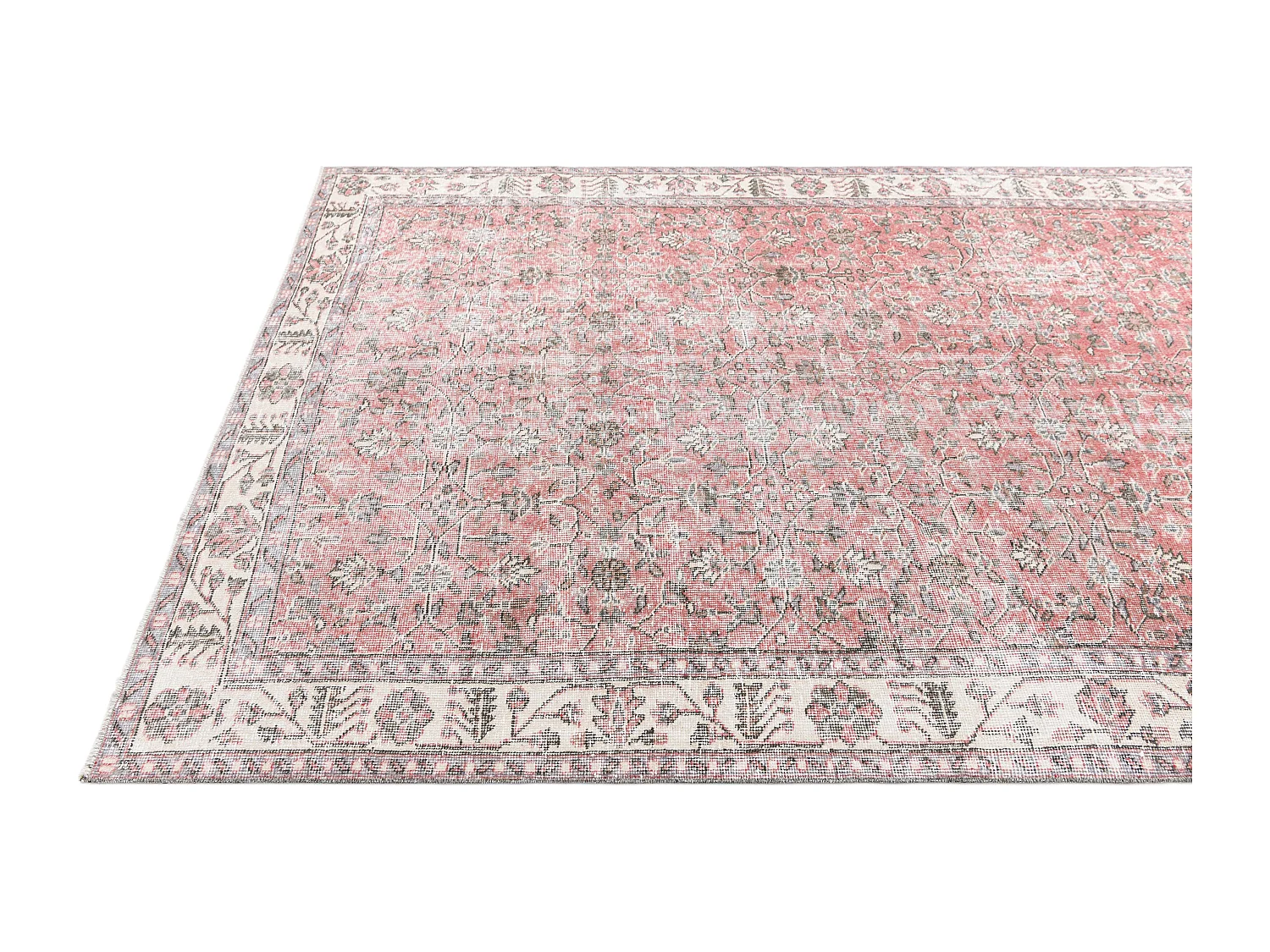 Tapis de laine 170x272 beige Ultra Vintage