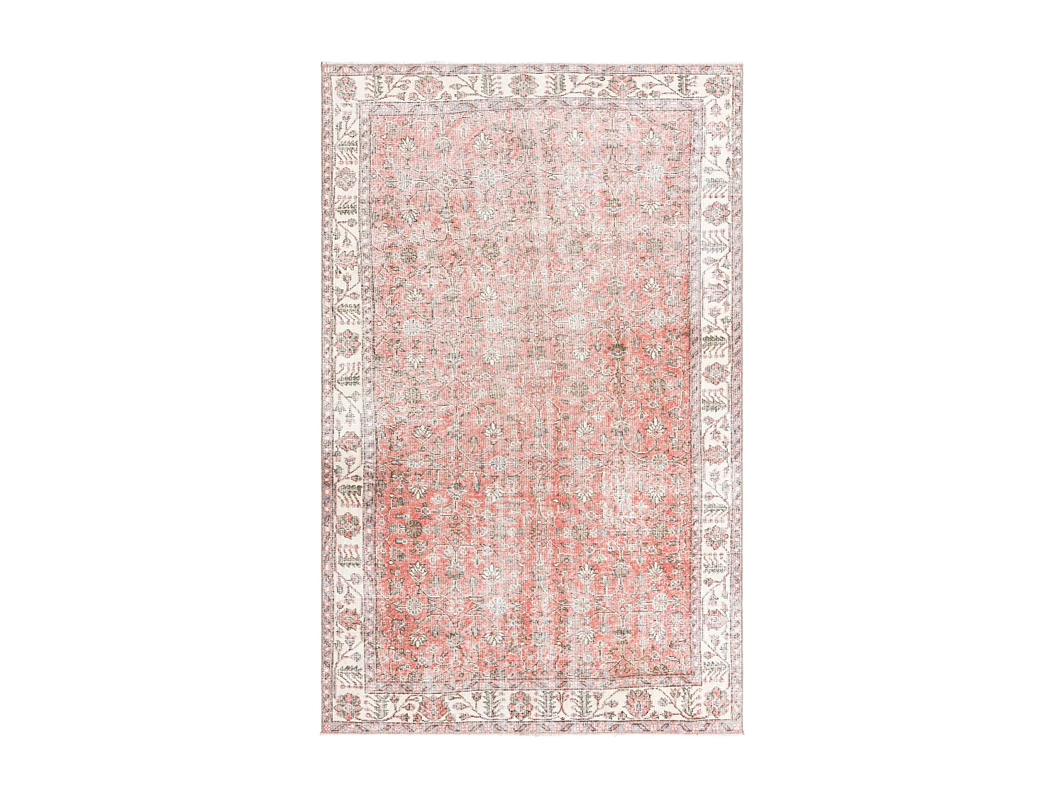 Tapis de laine 170x272 beige Ultra Vintage