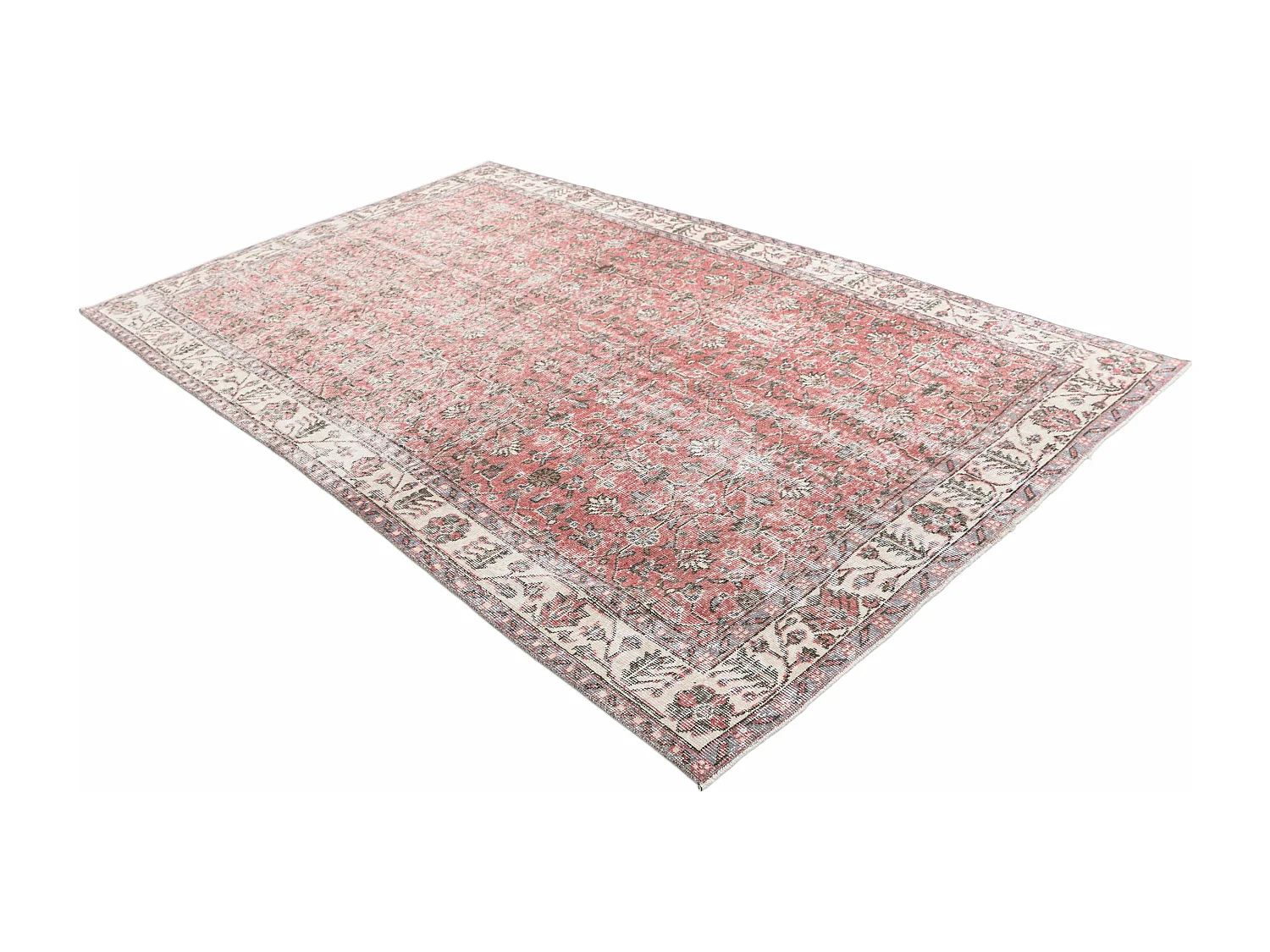 Tapis de laine 170x272 beige Ultra Vintage