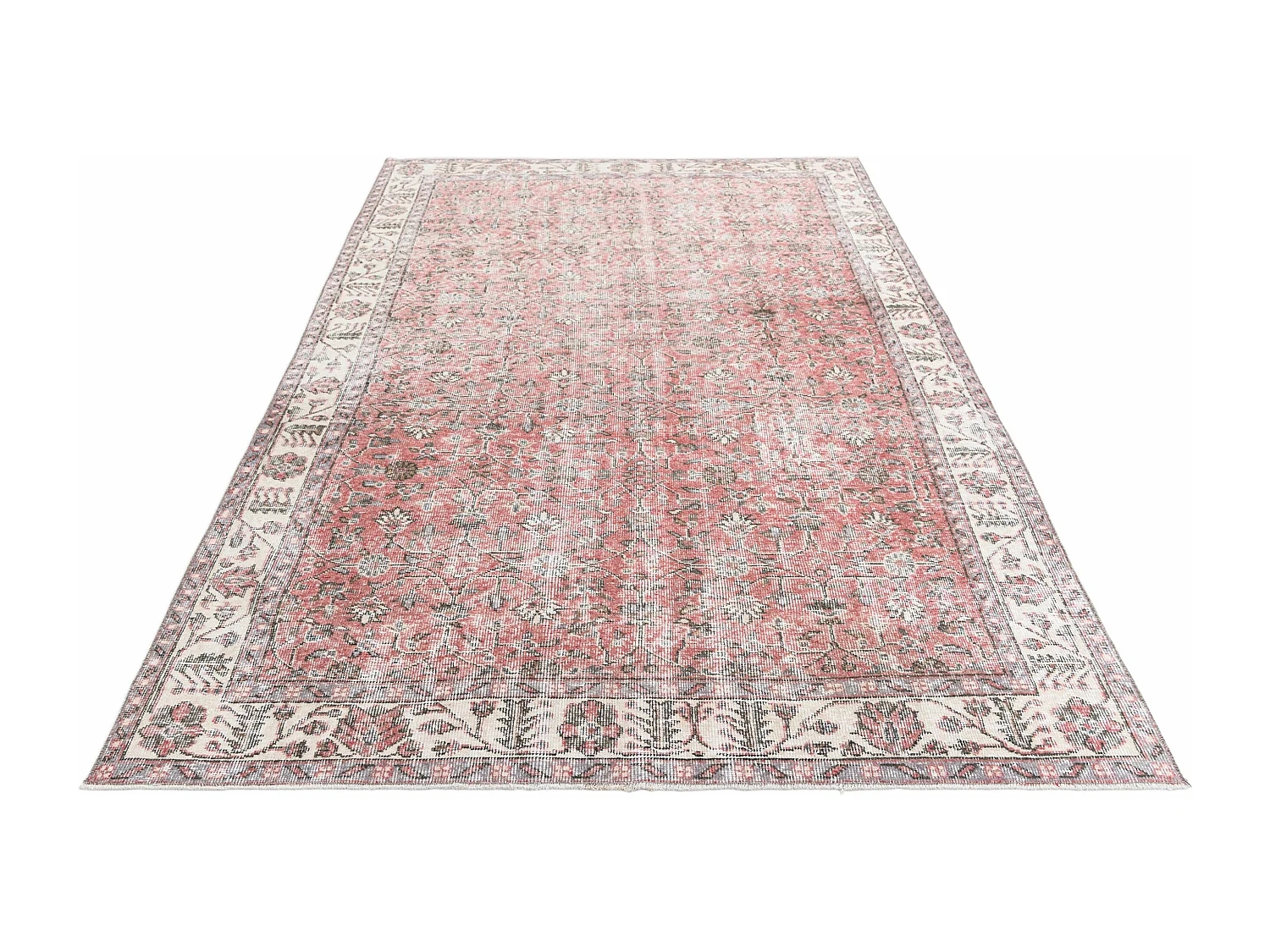 Tapis de laine 170x272 beige Ultra Vintage