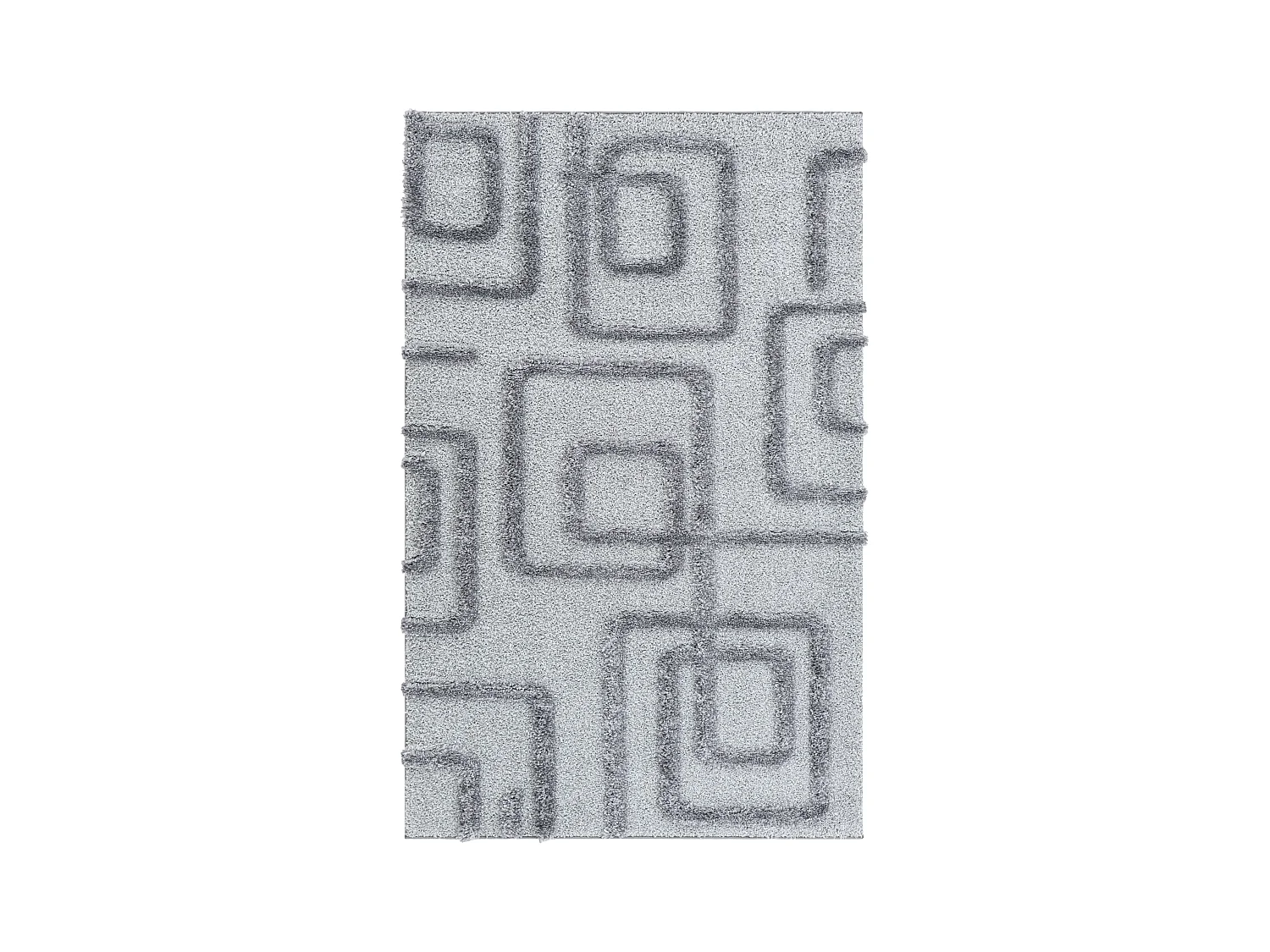 Hoogpolig tapijt 245x160 Grijs Thun Artem