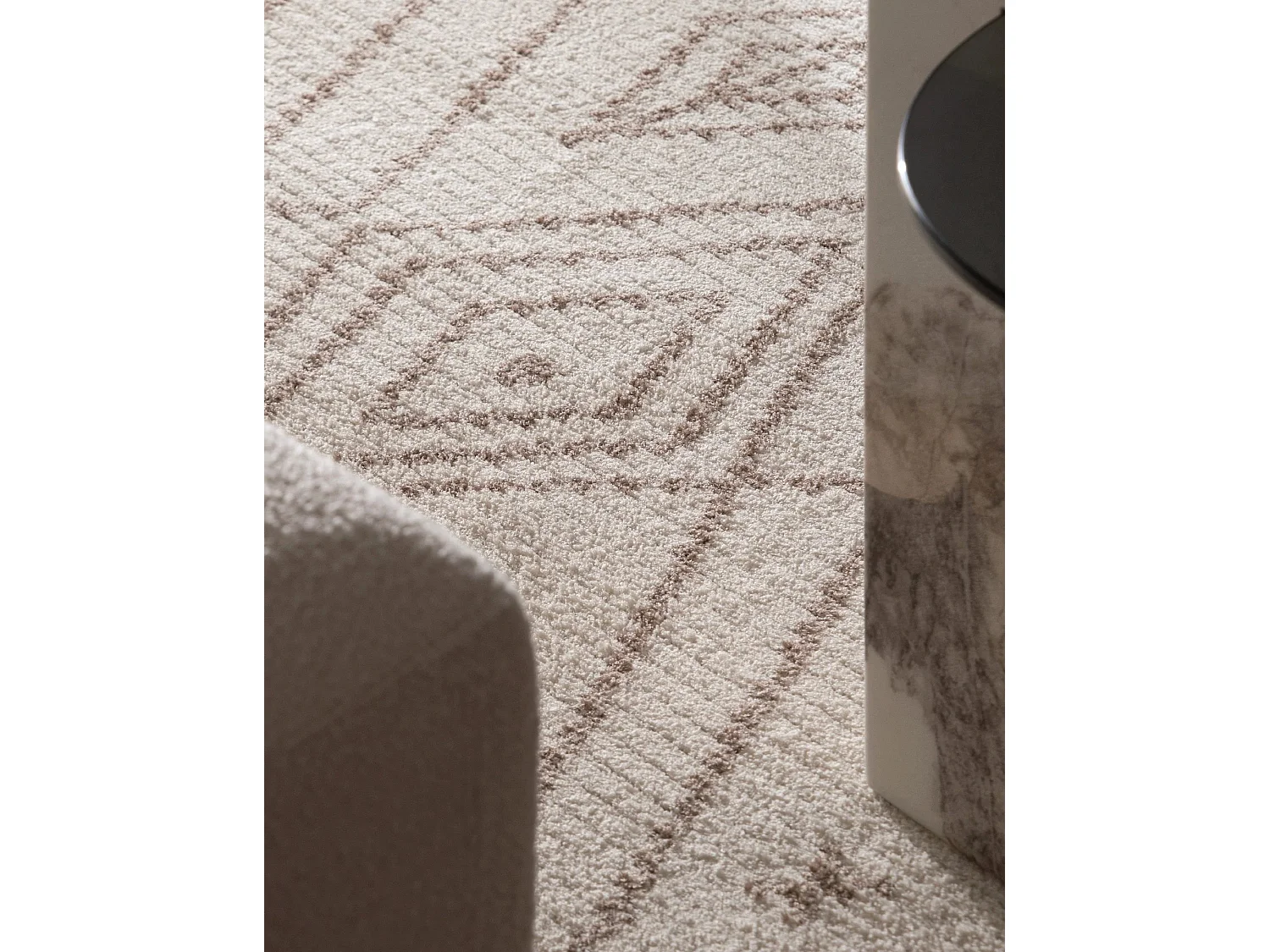 Teppich 80x305 Weiss St. Gallen Folklore