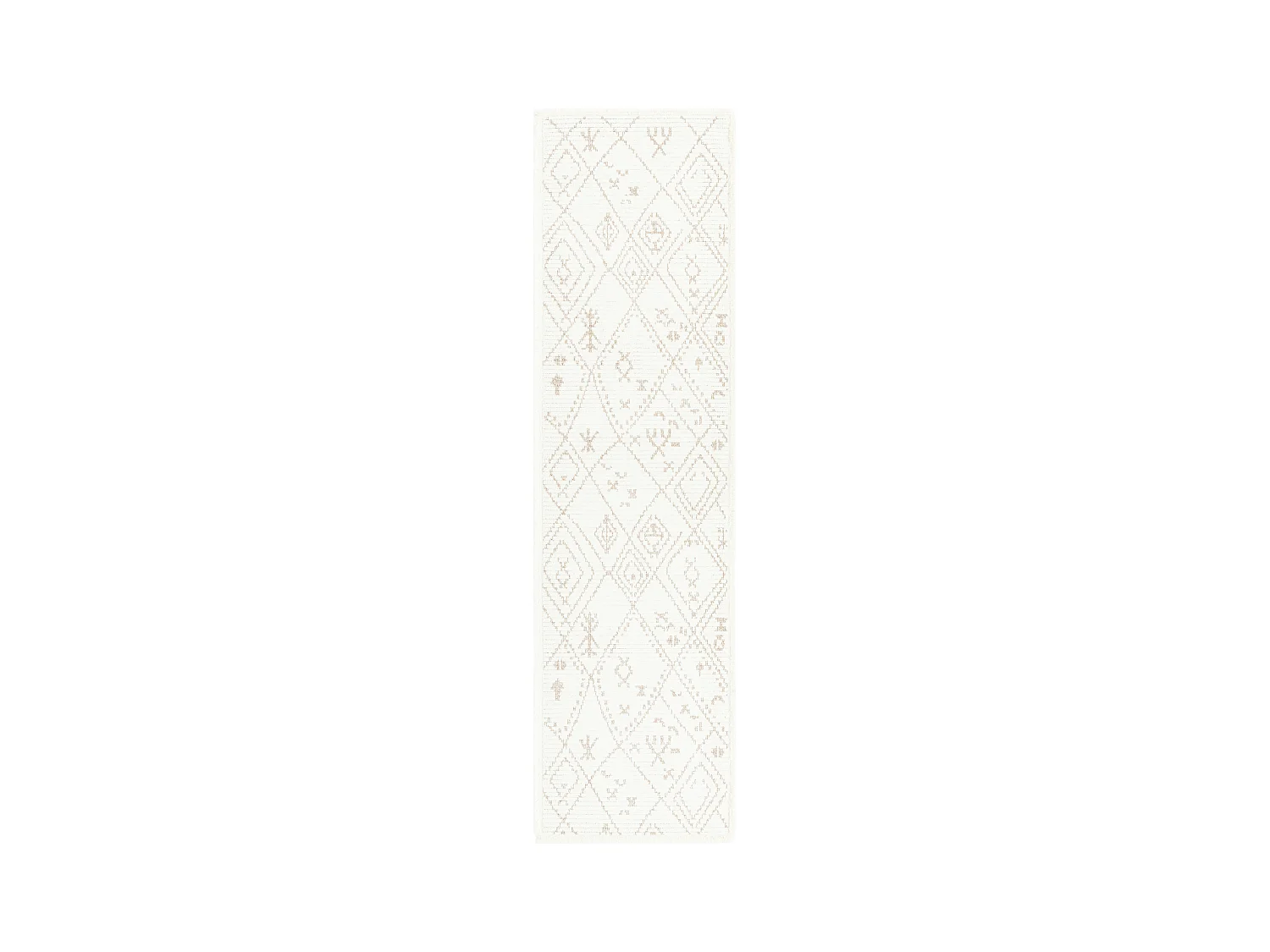 Tapis 80x305 Blanc St. Gallen Folklore