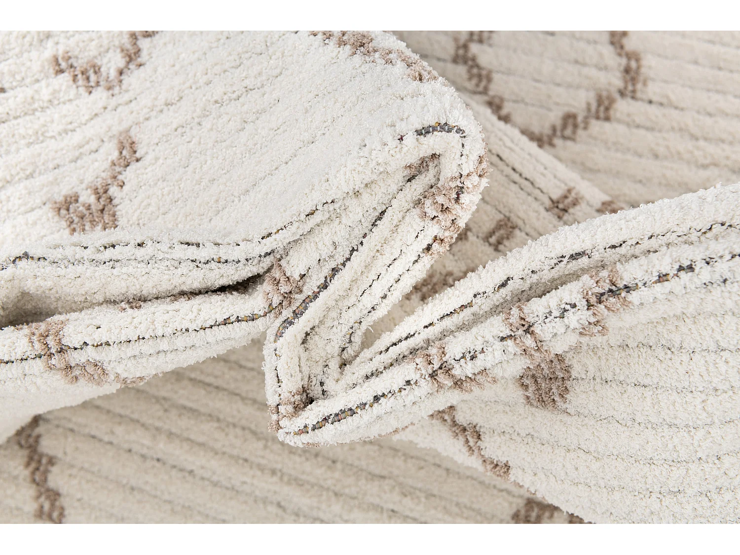 Tapijt 305x80 Wit St. Gallen Folklore